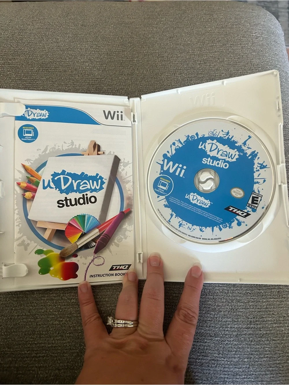 HQ uDraw Studio for Wii - White with Multicolor Accents